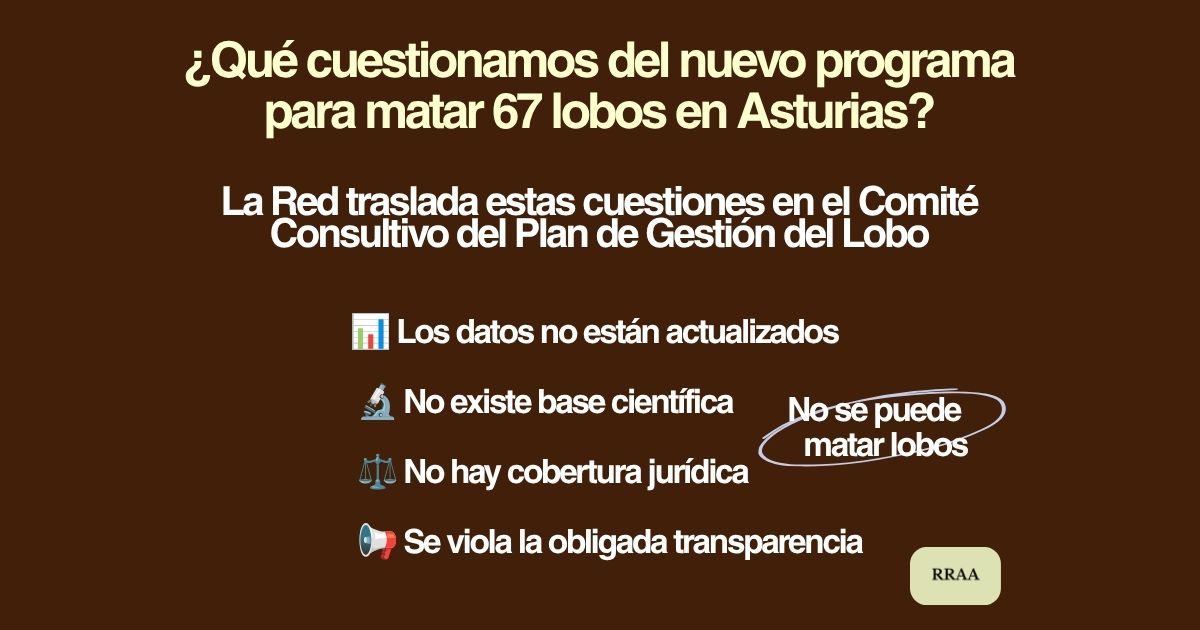 El Principado se dispone a matar 67 lobos